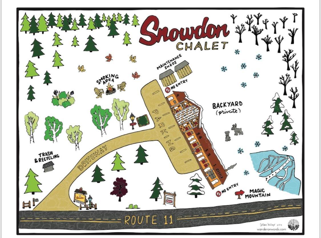 Snowdon Chalet Motel Londonderry المظهر الخارجي الصورة